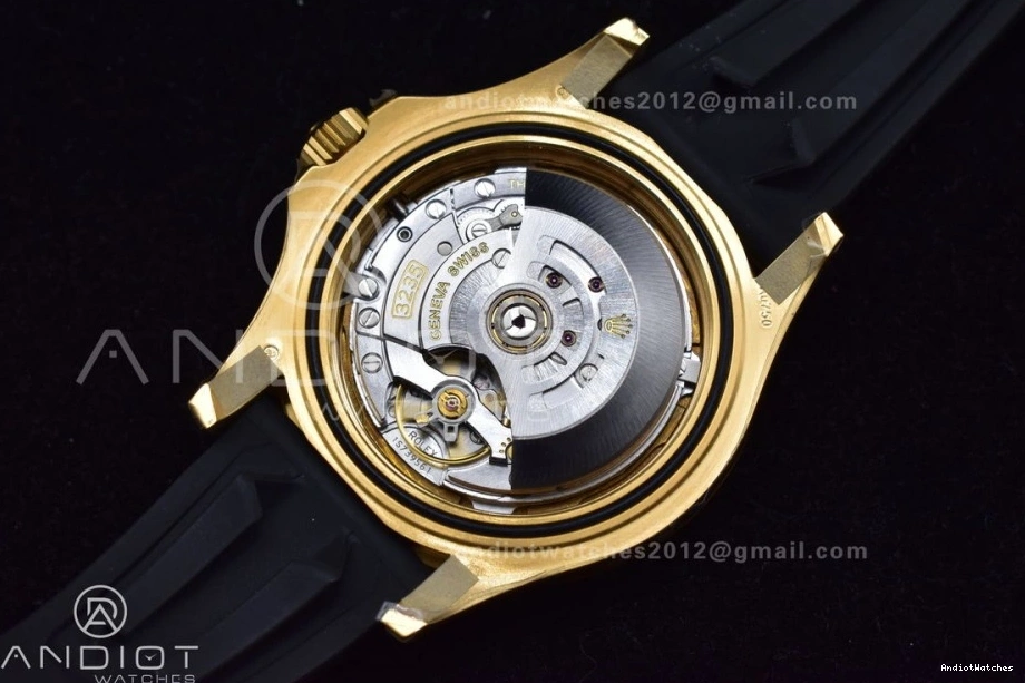 42mm Yacht-Master Rubber VSF Black Edition VS Best 1224 EyeCatching on 1:1 Ceramic Bezel Strap 3D 226658 Black 0202